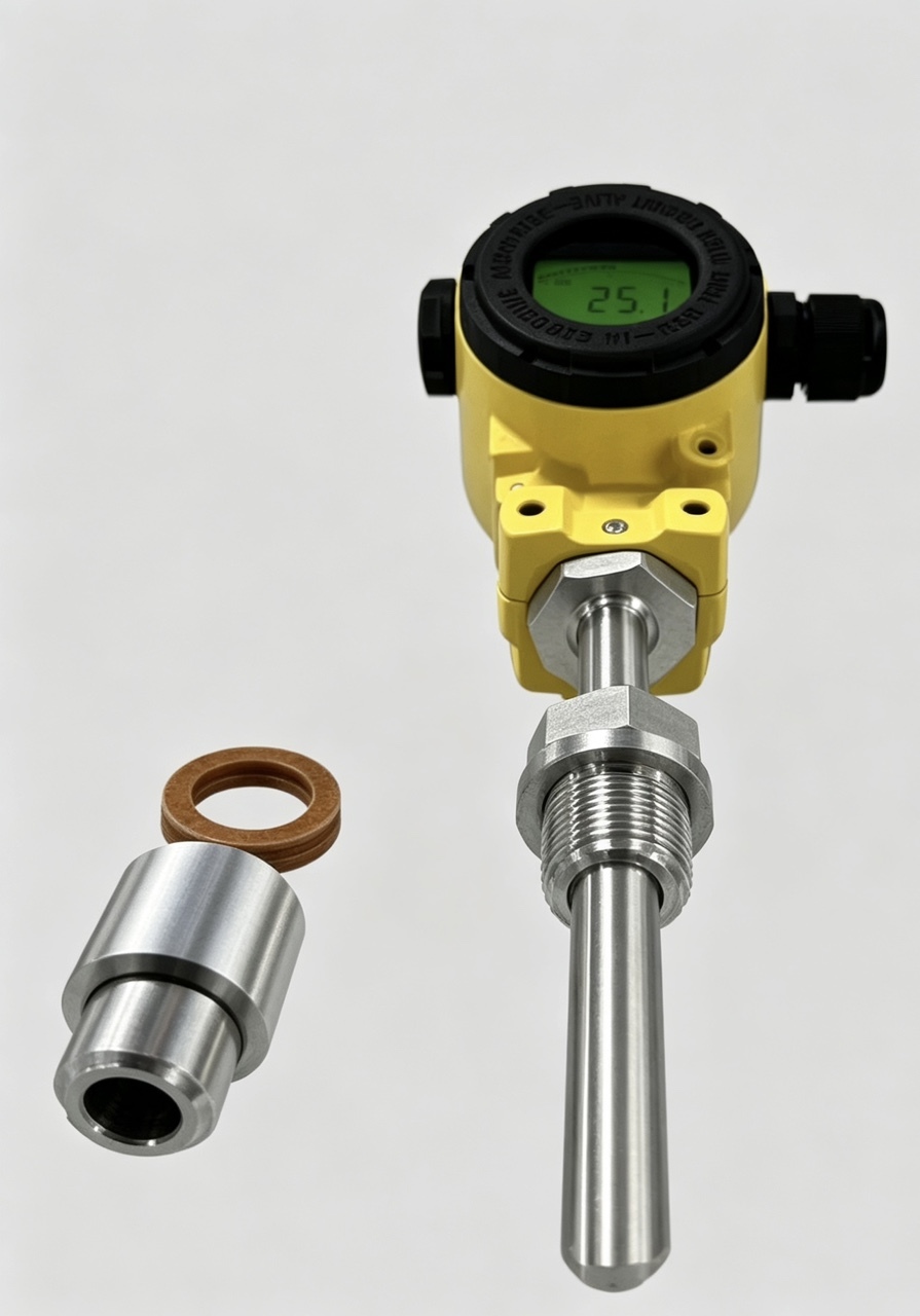 Explosion-Proof Digital Temperature Transmitter with RS485 Remote Data ...